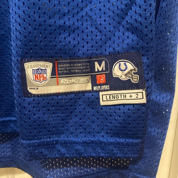 Vintage #18 Peyton Manning Reebok Onfield Colts Jersey Youth Size Medium - Picture 6 of 8